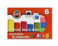 Koh-i-noor COR_TKOH112510 Táblakréta, szögletes, 6 különböző szín kép