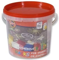 Koh-i-noor COR_TKOH112516 Járdakréta, vödörben, vegyes szín kép