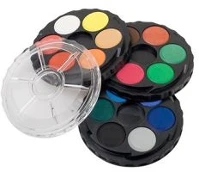 Koh-i-noor COR_TKOH171554 Vízfesték, 18 darabos, 22,5 mm, kép