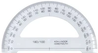 Koh-i-noor COR_TKOH746168 Szögmérő, műanyag, 180 °-os, kép