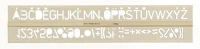 Koh-i-noor COR_TKOH748014 Betűsablon, 20 mm, kép