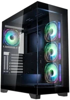 Kolink UNITY PEAK ARGB Táp nélküli ablakos ház fekete kép