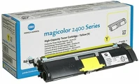 Konica minolta A00W132 Magicolor 2400/2500 yellow toner 4500 oldal kép