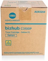 Konica minolta TNP50Y Bizhub c3100 [tnp50y] sárga eredeti toner kép