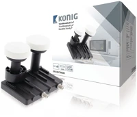 König KN-LNB-TM60N Műholdvevő fej (lnb) iker monoblock 6.0° 1.1 db kép