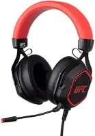 Könix UFC 7.1 - ufc 7.1 fejhallgató vezetékes gaming stereo mikrofon, fekete-piros kép