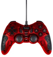 Könix KX-GTD2-PC Drakkar blood axe evo usb gamepad red kép