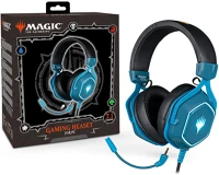 Könix 7.1 KÉK Konix magic: the gathering 7.1 kék gaming headset kép