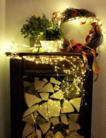 Konstsmide K6380-160 6380-160 led angyalhaj fényfüzér melegfehér kép