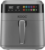 Kooc 10 AZ óriás légsütő, 6,5 l ,led érintőképernyős digitális kijelző kép