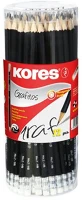Kores 92672 Grafitceruza radírral, hb, hatszögletű, kép