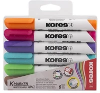Kores COR_IK20802 tábla- és flipchart marker készlet, 3 mm, kúpos, kores 
