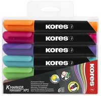 Kores COR_IK20902 Alkoholos marker, 3 mm, kúpos,  