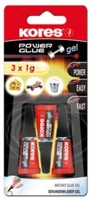 Kores COR_IK26342 Pillanatragasztó gél, 3x1 g,  