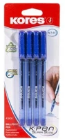 Kores COR_IK37214 Golyóstoll, 1,0 mm, kupakos, háromszögletű,  