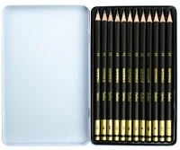 Kores COR_IK92162 grafitceruza készlet, fém doboz, háromszögletű, kores 