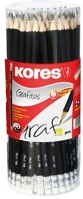 Kores COR_IK92672 Grafitceruza radírral, hb, hatszögletű, kép