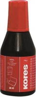 Kores COR_IKPPP Bélyegzőfesték, 28 ml, piros kép