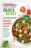 Kotányi 14.01231 Fűszerkeverék  quick&easy klasszikus salátákhoz borssal 20g kép