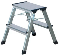 Krause COR_UL01 Fellépő, 2x2 lépcsőfok, alumínium,  