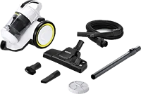 Kärcher VC 3 Vc 3 (erp) 1.198-053.0 porzsák nélküli porszívó, 700w, fehér kép