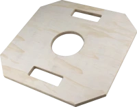 Kupo KAB-018 Octagon hi-hat wood board kép