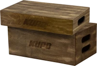 Kupo KAB-048-BST Kab-048bst apple box set brown stained half & full apple box set kép