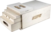 Kupo KAB-41K Apple box 4-1 nesting set - pancake, quarter, half & full apple box kép