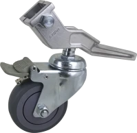 Kupo KC-100G 100mm caster with brake 30mm square adapter set of three kép