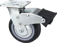 Kupo KC-150 150mm caster with brake set of three kép
