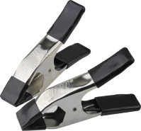 Kupo KCP-356-BK 6in steel spring a clamp - black (set of 2) kép