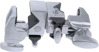 Kupo KCP-720 Double convi clamp - silver kép
