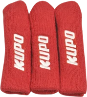 Kupo KS-0412R Stand leg protector (set of 3) - red kép