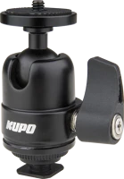 Kupo KS-CB07 Midi ball head with hot shoe mount kép