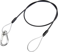 Kupo SW-02 70 cm long  safety wire - 2.0mm diameter  pvc jacket kép