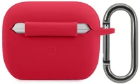 Lacoste LCAPSR Glossy printing logo airpods pro szilikon tok, piros kép