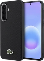 Lacoste LCHCA37PVCK Iconic petit pique woven logo samsung galaxy a37 tok, magsafe, fekete kép