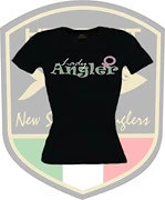 Lady H85HS-FU01010-L Hotspot design - t-shirt - környakú póló -  angler - l kép