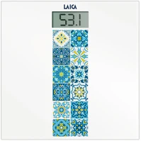 Laica 180 KG-IG Digitális személymérleg mediterán kék 180 kg-ig ( 2025 ) kép