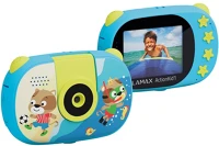 Lamax LXCAMACTIO1LA Actionkid1 full hd 8mp kék gyerek akciókamera vízálló tokkal kép