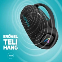 Lamax LXPSMPGO1MIBA Partygo1 mini bluetooth party speaker black kép