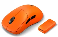 Lamzu THORN4KSEORANGE Thorn 4k fnatic edition wireless gaming mouse orange kép