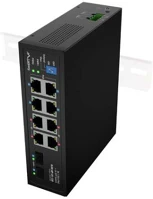 Lanberg 2XSFP Ilge-8p-2s-120 8xgbe lan poe+/++ port 2xsfp uplink port 90w ipari swtich kép