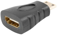 Lanberg 5901969427448 Hdmi(f)->hdmi mini(m) adapter fekete kép