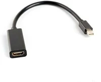 Lanberg AD-0005-BK Adapter mini displayport(m)->hdmi(f) cable kép