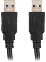 Lanberg CA-USBA-30CU-0018-BK Lanberg USB-A 3.0 kábel M/M 1,8M fekete kép