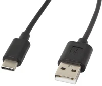 Lanberg CA-USBO-10CC-0018-BK Usb kábel 1,8 m usb 2.0 usb a usb c fekete kép