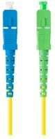 Lanberg FO-SASU-SS21-0010-YE Optikai patch sm sc/apc-sc/upc szimplex 1m lszh g657a1 3.0mm sárga kép