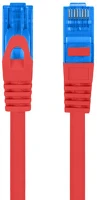 Lanberg PCF6A-10CC-0100-R Hálózati kábel vörös 1 m cat6a s/ftp (s-stp) kép
