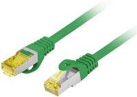 Lanberg PCF6A-10CU-0200-G Patch kábel cat.6a s/ftp lszh cu 2m green kép